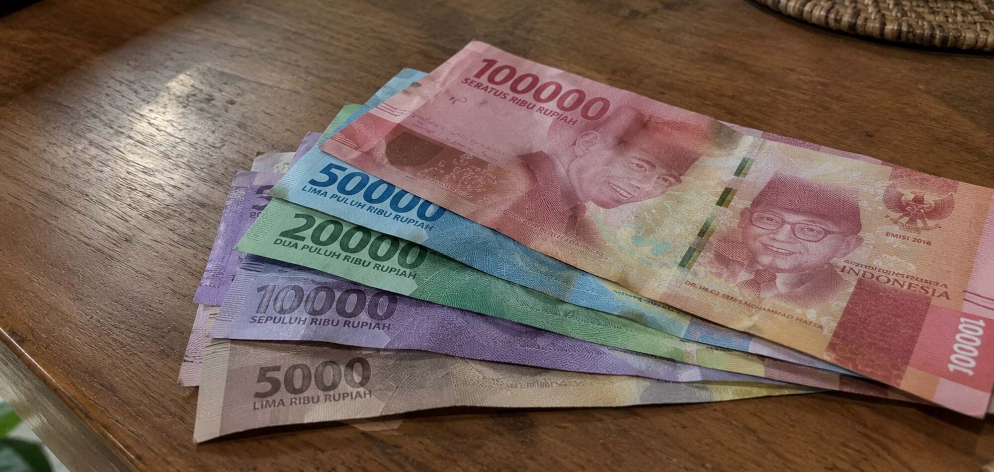 billet d'argent IDR indonésien