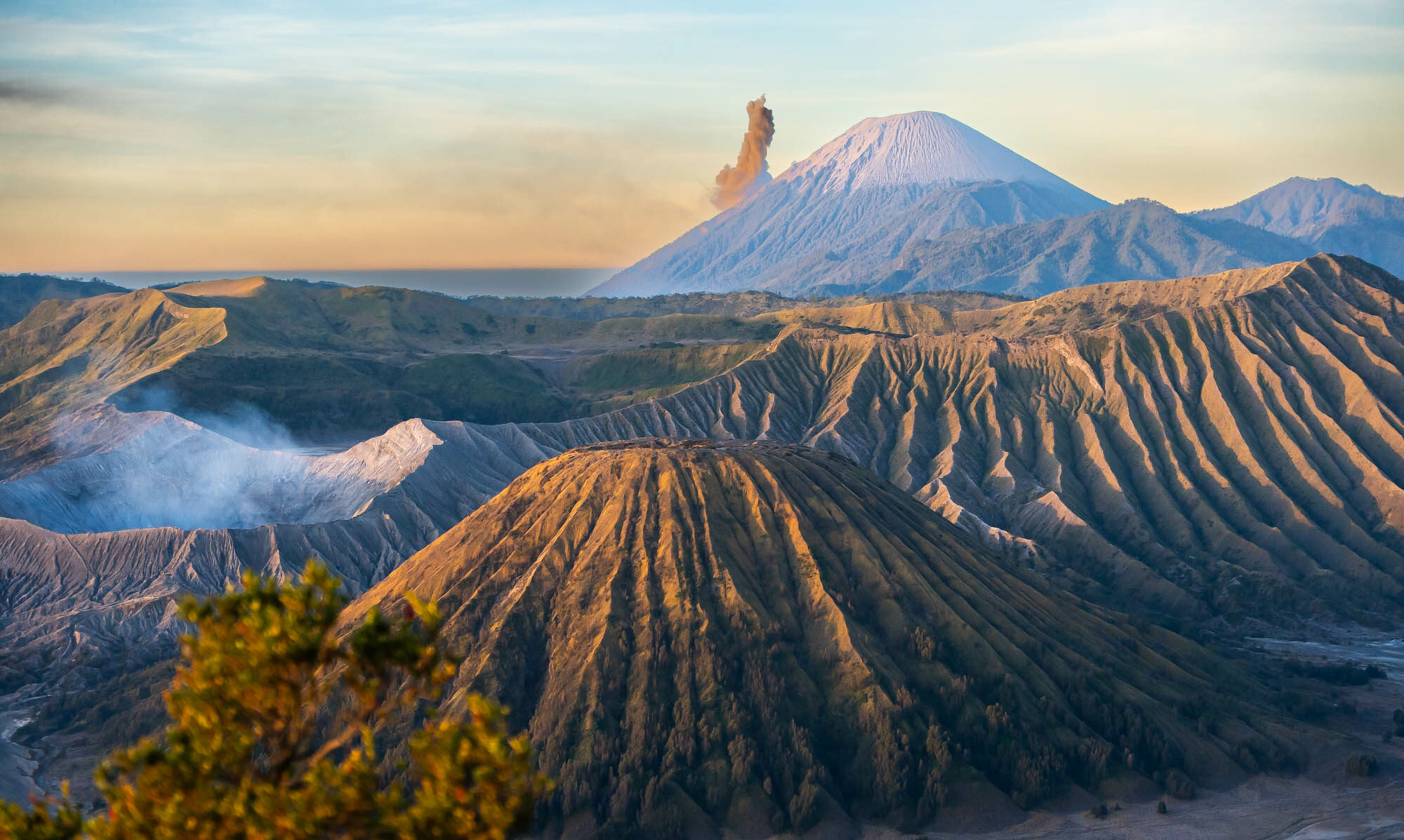 Voyage à Java, Mont Bromo au lever du soleil