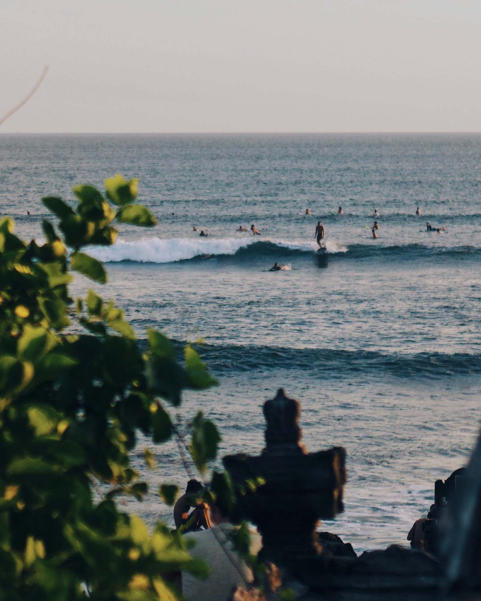 Seseh Beach au coucher du soleil, Bali