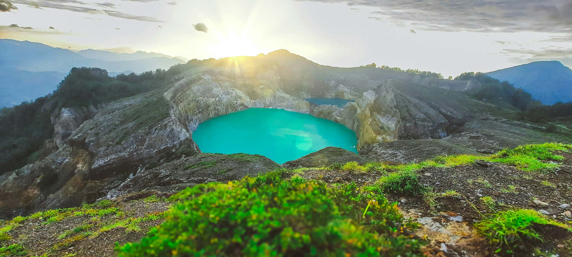 Voyage à Florès, lacs colorés du volcan Kelimutu