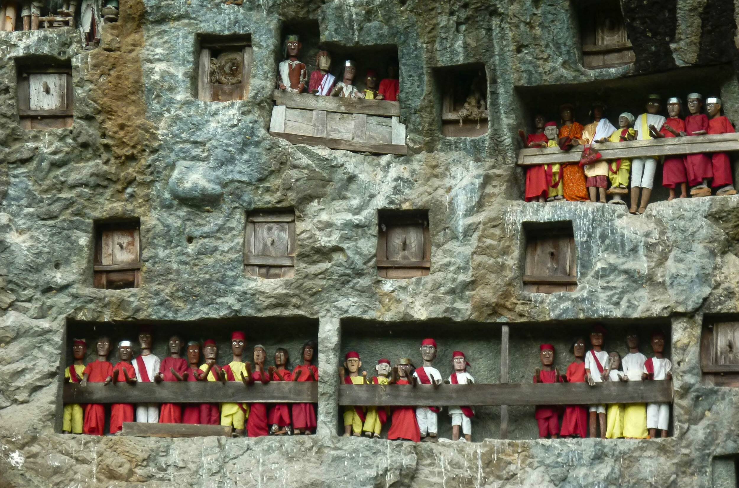 Voyage à Sulawesi, maisons tongkonan du Pays Toraja
