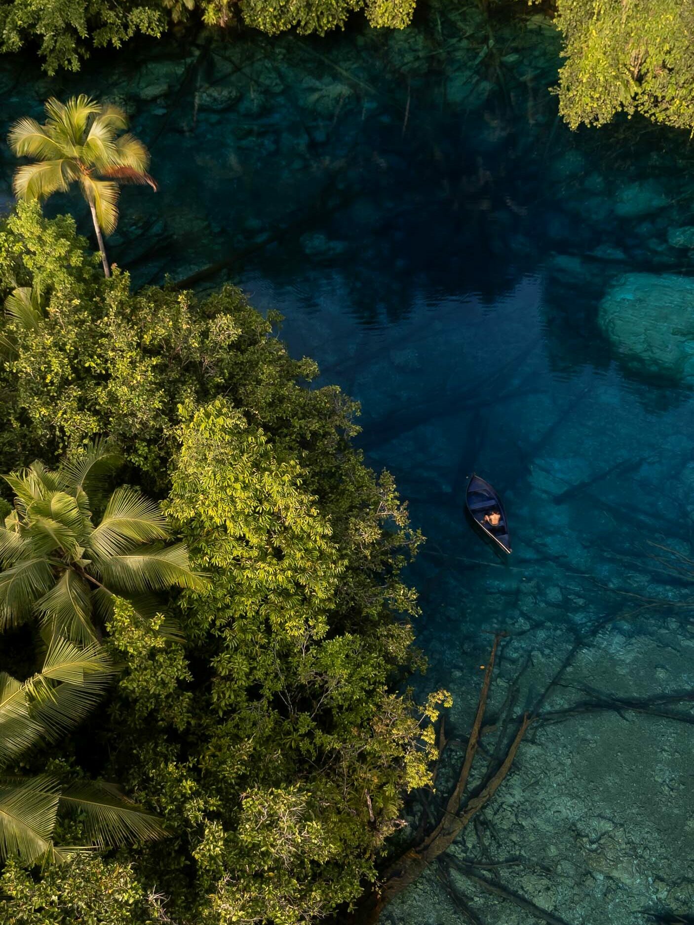 Voyage en Indonésie, lac paisu pok à Sulawesi