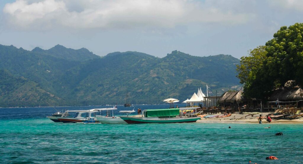 Îles Gili, bateau public vers Gili Air