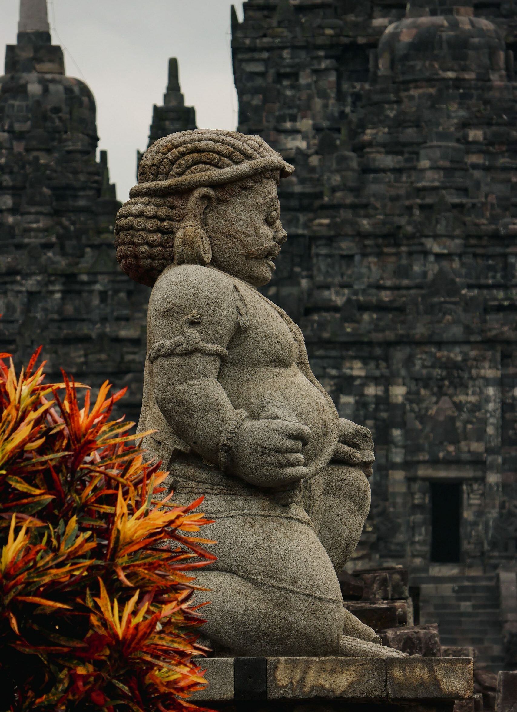 Voyage à Java visite de Borobudur